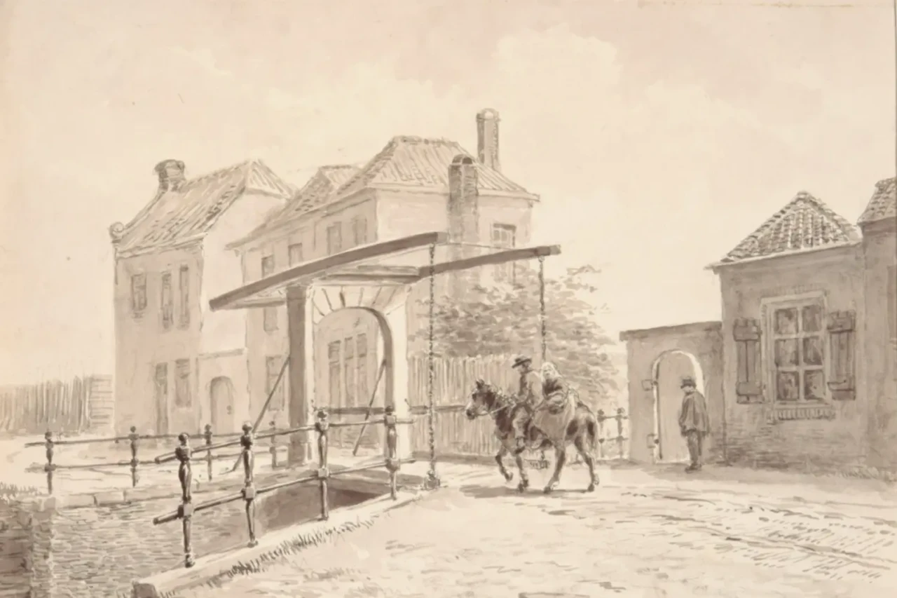Histoire de Koninklijke Van Twist : l'écurie et les calèches de l'entreprise en 1836
