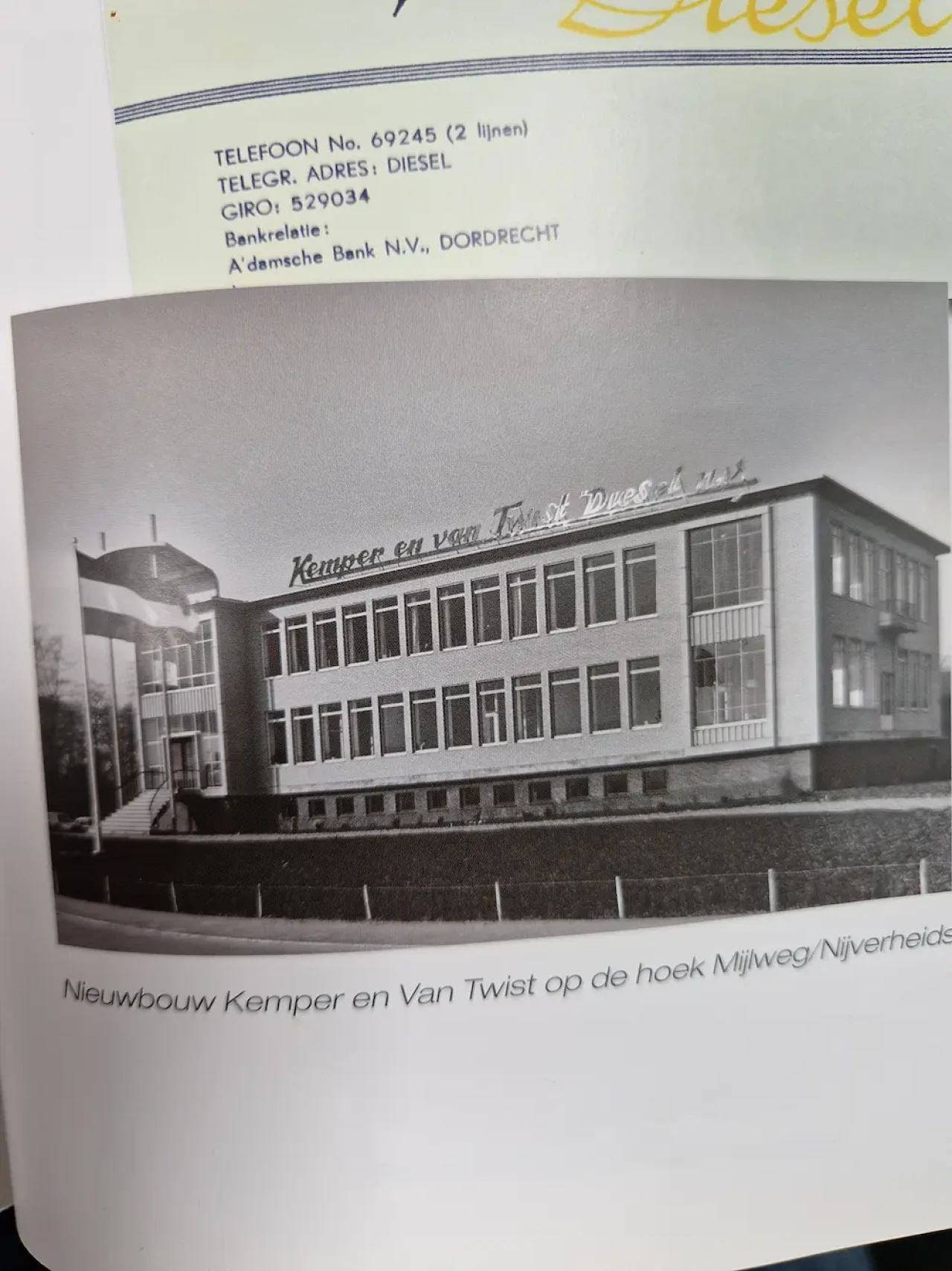 Fondation de la société Kemper & Van Twist en 1948 : une étape majeure dans l'histoire de Koninklijke Van Twist