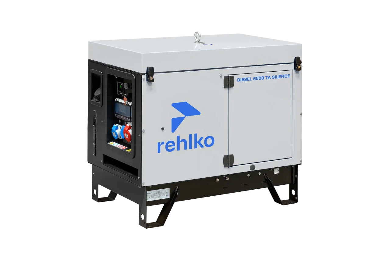 Groupe électrogène mobile diesel insonorisé Rehlko Diesel 6500 TA Silence C5