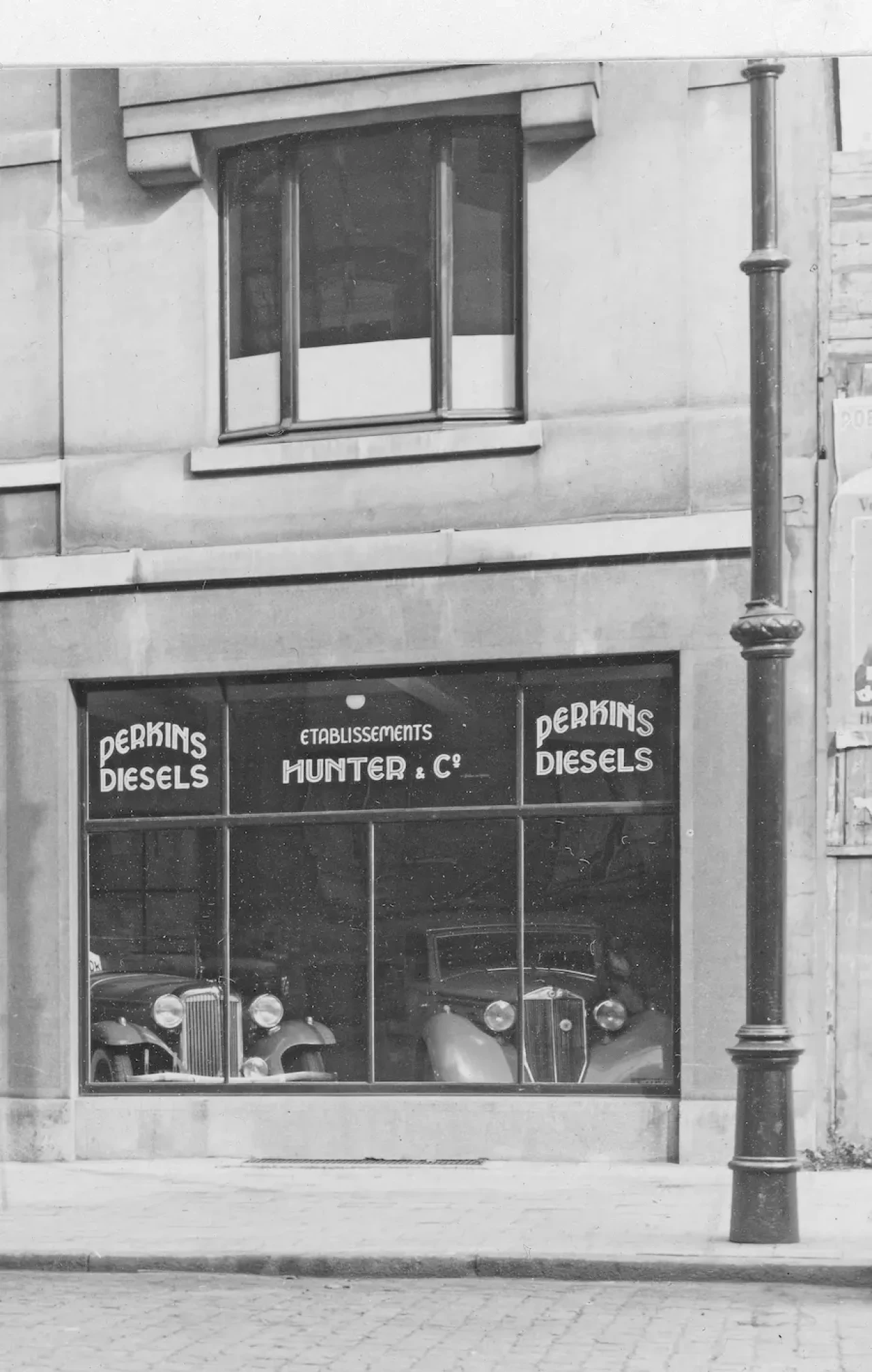 historische Hunter locatie in de jaren dertig