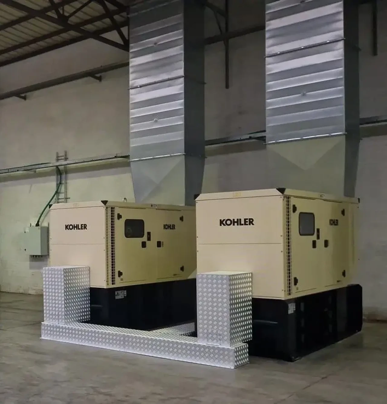Hunter noodstroominstallatie met generator