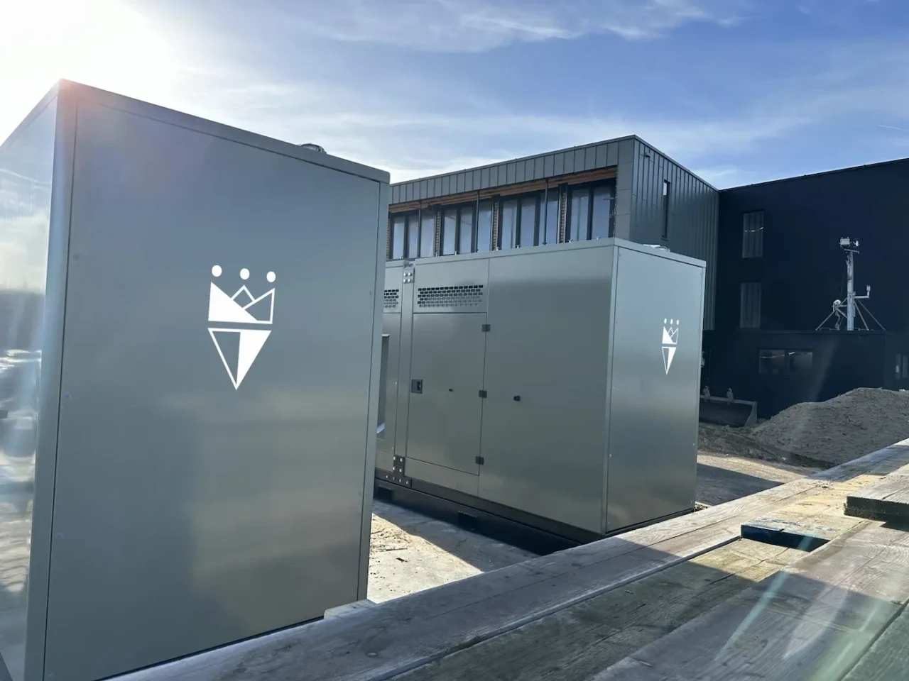 microgrid stroomvoorziening met aardgasgenerator