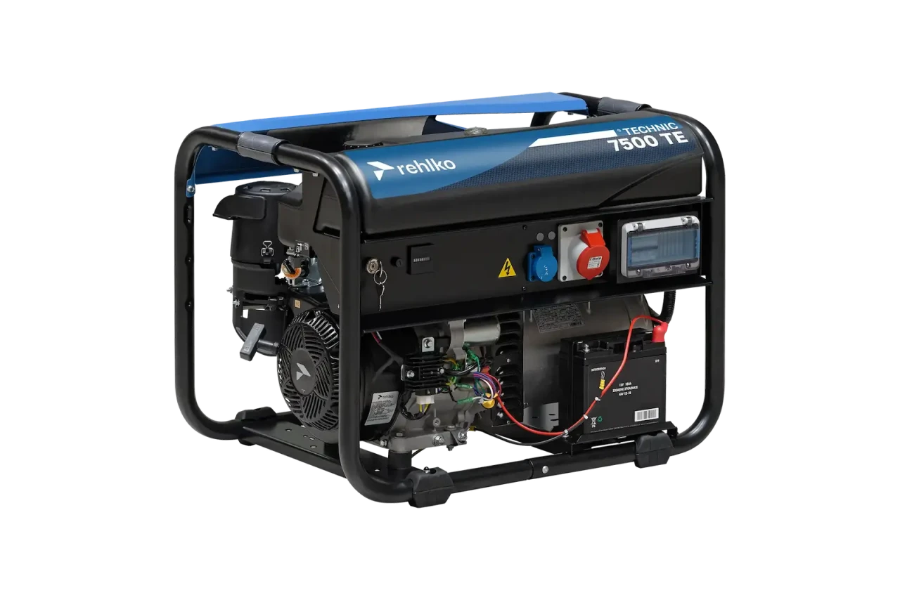 Rehlko Technic 7500 TE C5 Mobiel Generator Benzine